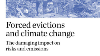 Forced evictions and climate change