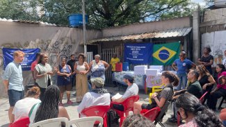 Hub for Housing Justice visits neighbourhood in Sao Paulo